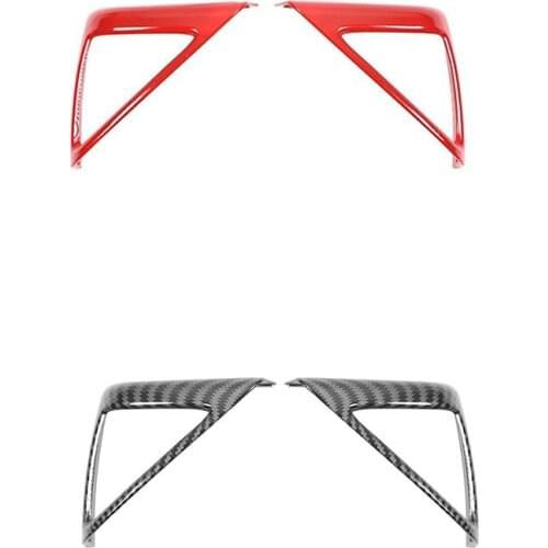 Car A Pillar Speaker Cover Decoration Sticker ABS for Chevrolet Camaro 2010-2015 Interior Accessories