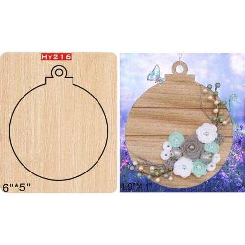 Ornament Wooden die New Compatible MY The details are size mold, graphic size