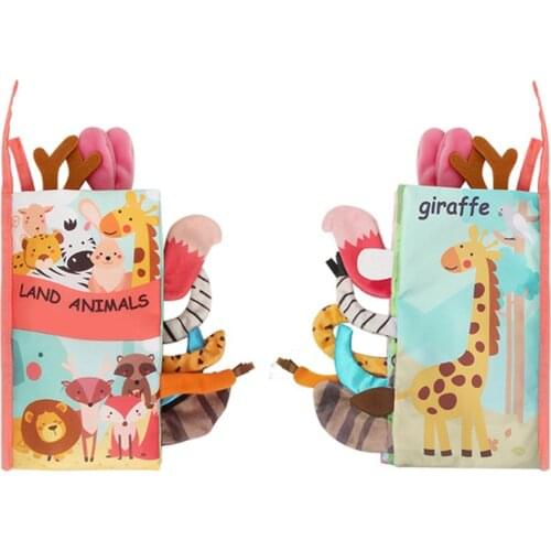 Soft Cloth Books For Newborns 0 12 Months KidsToys Educational Soft Book Kids Soft Toys For Children