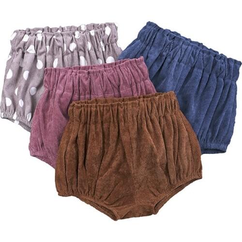 Polka Dot Baby Girls Bloomers Pants Newborn Diaper Knickers Short PP Panties Cotton Children Underpants Clothes 0-6 Years Summer