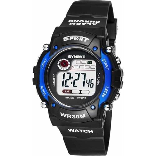 Electronic Watch Cartoon Animal LED Display 50M Waterproof Sports Watch for Children Luminous Wristwatch Relogio Masculino