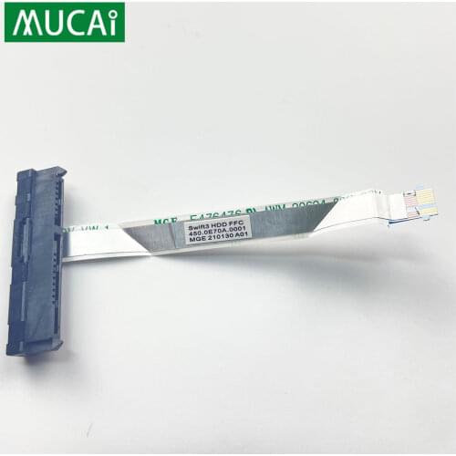 HDD cable For Acer Swift 3 SF314-54 SF314-54G laptop SATA Hard Drive HDD Connector Flex Cable 450.0E70A.0001 50.GXKN1.005