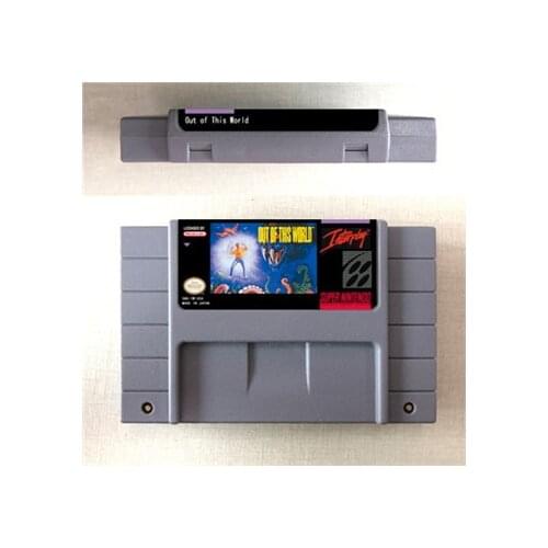 Out of This World - RPG Game Card US Version English Language Battery Save