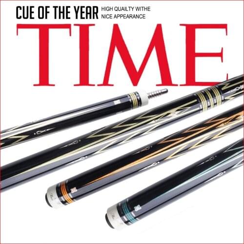 Fury LC Series Pool Cue Stick Kit Billiard Canadian Maple Shaft 13mm Tip Center Joint Fashionable Digital Engraving Bare Wrap