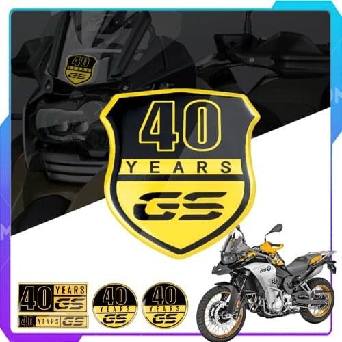 For BMW 40 Years GS Decals F700GS F800GS F850GS R1200GS R1250GS etc 40 Years GS Decals Motorcycle Accessories Applique decoratio