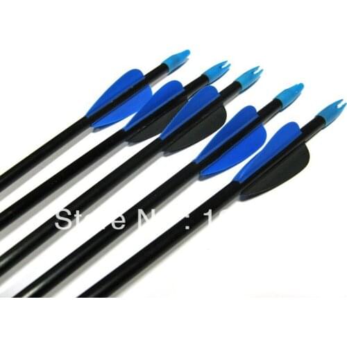 Wholesale 150Pcs Arrows Fiberglass Arrow 5*7mm 30" Fixed Bullet Point Youth Target Bows Recurve Bow Archery Bow Shooting Outdoor