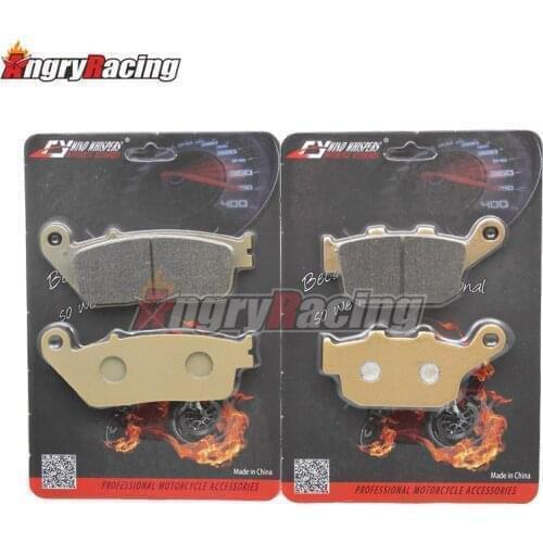Copper fiber Front Rear Brake Pads For Honda CB 500 F 2013-2016 CB500F ABS 2013-2018 CMX 500 CMX250 REBEL 500 2017-2018