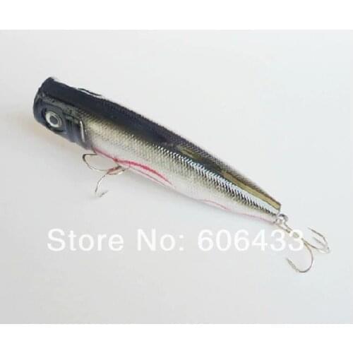 Fishing Fish Lure Lures popper CrankBait hook 12cm 36g deep 1M