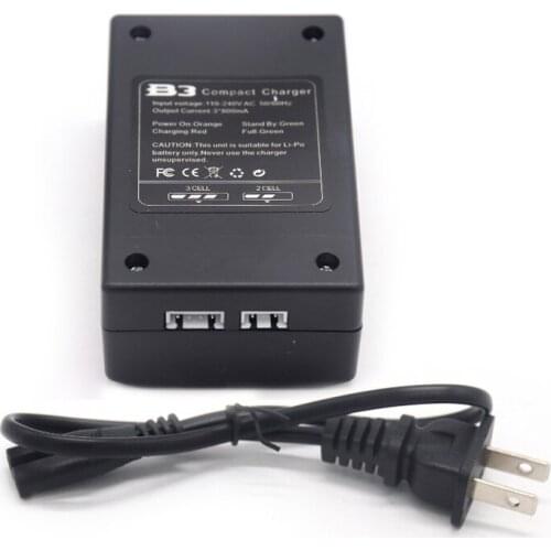 TCMM FPV B3 PRO 2S 3S 7.4V 11.1V Lipo Balance Battery Compact Charger for FPV Racing Drone
