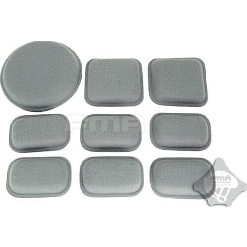 FMA Universal Helmet Cushion Pads Helmet accessories9pcs Military Tactical Protective Pads TB952