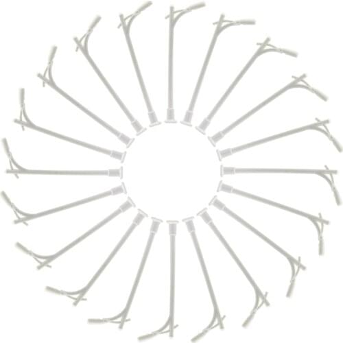 20PCS Model Trains Layout Lamppost lamp HO TT N Scale 4.5cm-9cm RA100 150 200 model outdoor lights model buliding kit