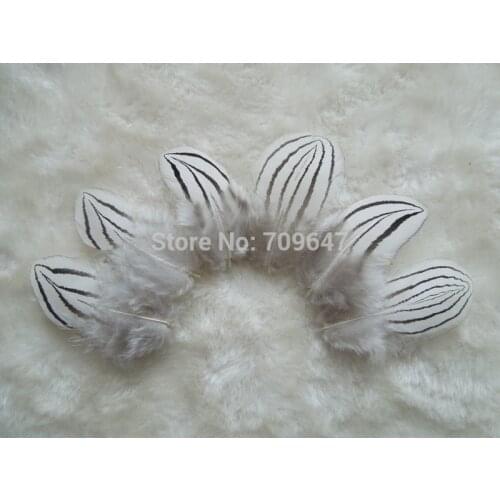 500Pcs/Lot!4-5cm Small Feathers,SILVER PHEASANT BODY PLUMAGE FEATHERS,Loose Feathers for Milliners,Fascinators&Fly Tie Fisherman