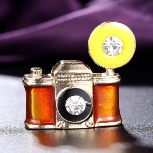 Zlxgirl statement punk mens brooches jewelry fashion Drum kit cartoon small pin brooch womens Enamel hijab pins bijoux