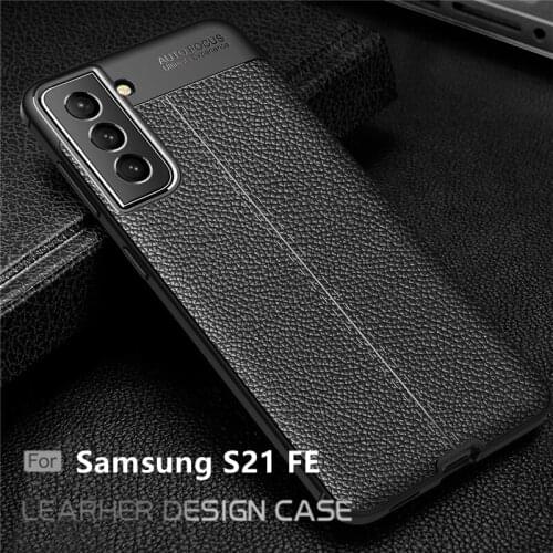 For Cover Samsung Galaxy S21 Plus Case TPU Bumper Leather For Fundas Samsung M31 M21 A11 A31 A41 A12 A51 A71 S20 S21 Plus Cover
