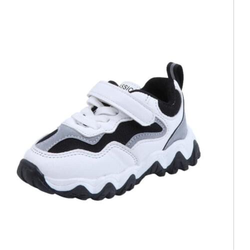 Childrens sports shoes 2021 new fashion light soft bottom antiskid casual shoes boys and girls baby walking shoes