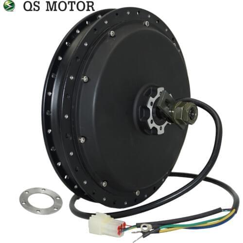 QS Motor 1200W 212 35H V1.12 electric bike bicycle spoke hub Motor 48v 45kph Low power electric bike 3 speed freewheel
