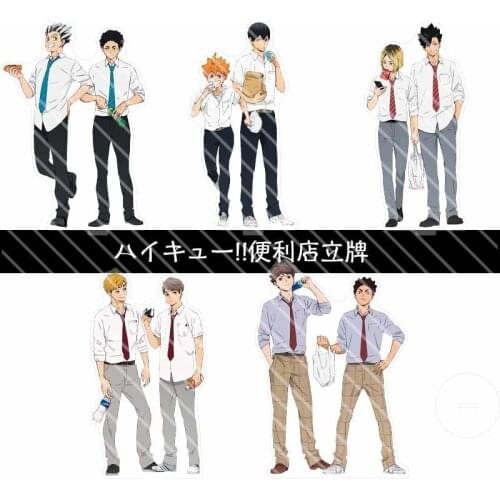 Haikyuu Hinata Shoyo Sugawara Koushi Tobio Kageyama Anime Acrylic Stand Figure Desktop Decoration Model Doll Gifts