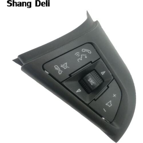 Car Cruise Control Switch Bluetooth Steering Wheel Button For Chevrolet Cruze 2009 - 2014