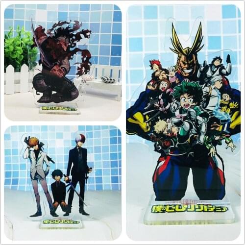 My Hero Academia Izuku Shoto Bakugou Katsuki Tomura Shigaraki Acrylic Stand Figure Desk Decor Collection Model Toy Doll Gifts