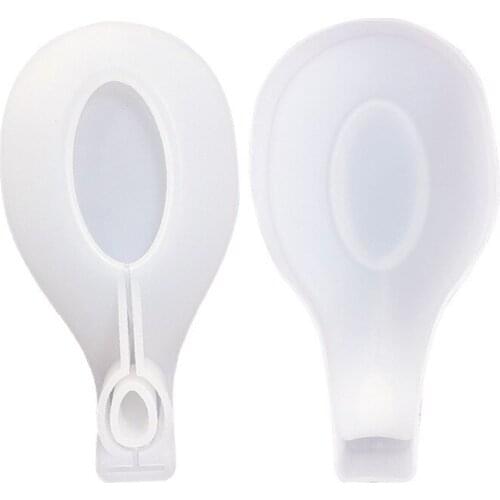 Creative Spoon Holder Resin Mold Rolling Tray Kitchen Utensil Jewelry Holder Silicone Mould DIY Crafts Fruit Candy Plate Tool