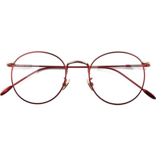 48mm Agstum Hot Sale Mens Womens Full Rim Eyeglasses Metal Frame Clear Lens Eyewear Spectacles Fashion Plain Glasses