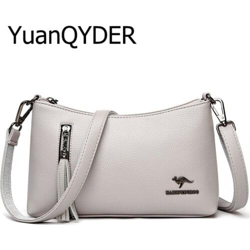 Small Women Shoulder Bag Tassel Simple Designer Crossbody Bags for Women New Tide Messenger Bag White Elegant Lady Phone Purse