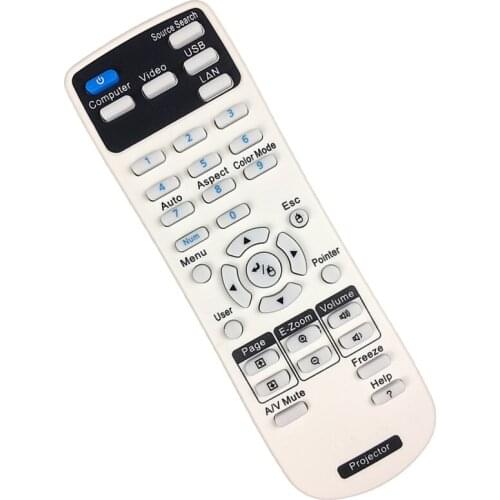 New Replacement Remote Control Fit For Epson EB-1880 EB-1870 EB-1850W EB-1840W EB-1860 EX3220 EX5220 EX6220 EX7220 Projector