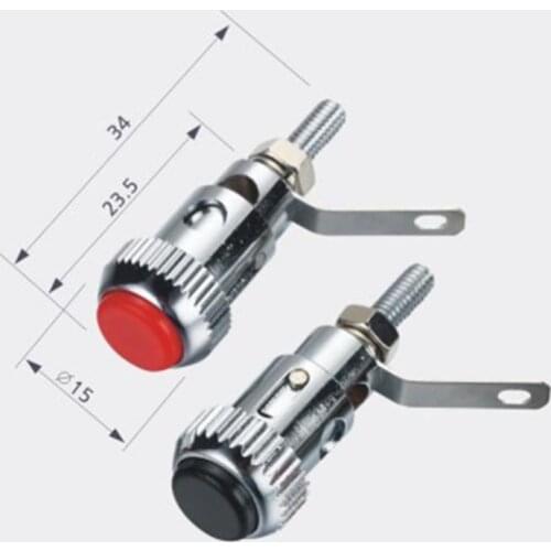 Wholesale 200pcs/lot Binding Post Speaker Terminal Spring Cable HIFI Audio Amplifier with nickel plated NCT054