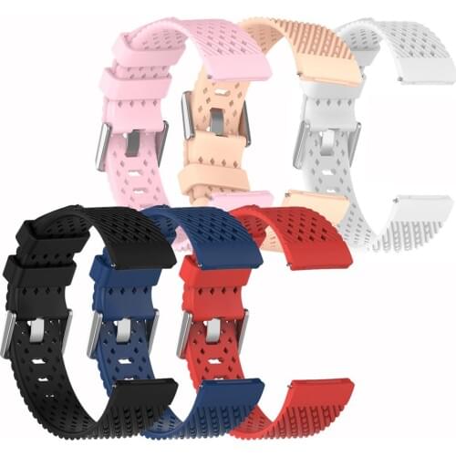 Silicone Watch Bracelet Wristband Band Strap replacement for Fitbit Versa GPS Smart Watch Quick Porous Sports band strap belt