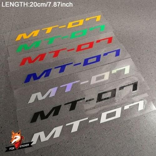 Reflective Decals Stickers Motorcycle Wheels Rims Helmet Body Shell Tank Pad Fairing Logo for YAMAHA MT-07 MT-09 MT07 MT09