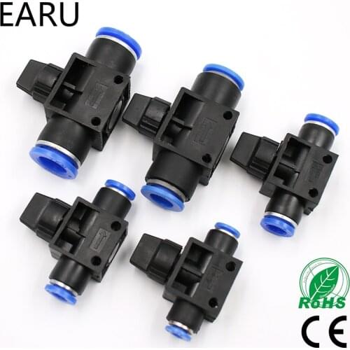Improvement Pneumatic Air 2 Way Quick Fittings Push Connector Tube Hose Plastic 4mm 6mm 8mm 10mm 12mm Pneumatic Parts