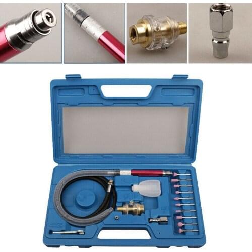 High Speed Air Micro Die Grinder Kits Mini Pencil Polishing Engraving Tools Grinding Cutting Pneumatic Tools Mayitr