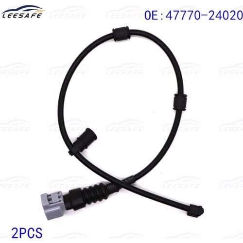 2PCS 47770-24020 Rear Brake Pad Wear Sensor for LEXUS Gs Rc URL10 USC10 Brake Alarm Sensing Line Replacement 4777024020