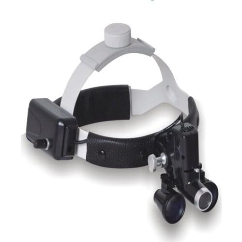 2016 New Arrival Dental Loupes with Head Light Lamp Headlight AC/DC With Loupes magnifier magnifying