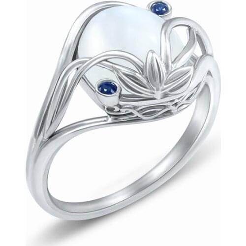 2021 Classic Exquisite Hollow Lines Imitation Pearl Rings for Women Accessories Party Jewelry Girl Gift Fashion Women Rings