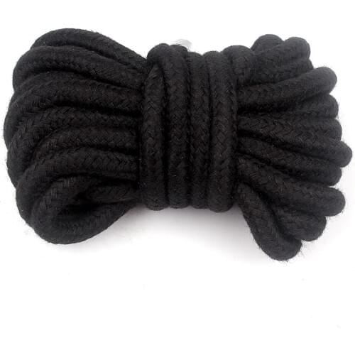 VATINE Roleplay 5 Meters SM Restraint Sex Toys for Couples Slave Bondage Rope Erotic Products Soft Cotton Rope 4 Colors