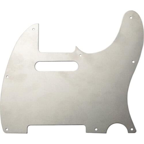 8 Holes Aluminium Alloy Guitar Pickguard with Screws TL Guitar Pick Guard Scratch Plate for Telecaster Strat Guitar