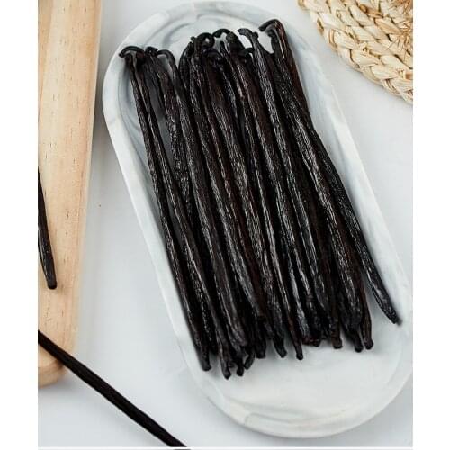 Free Shipping Vanilla Beans Grade A Premium Madagascar Vanilla Premium Gourmet 1 Grade A Vanilla bean with Vacuum Sealed Package