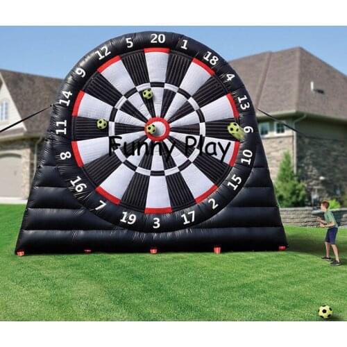 PVC Inflatable Soccer Training Dummy Football Target Inflatable Dart Game Inflatable Soccer Darts kick goal