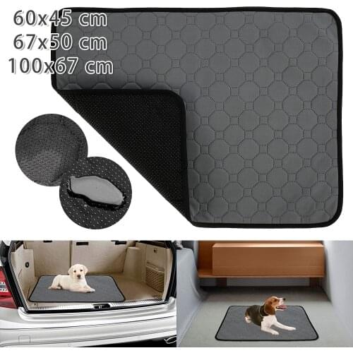 Washable Reusable Tineer Puppy Training Pee Pad Pet Bed Mat Anti-slip Dog Pee Pad Blanket for Dog/Cat/Rabbit