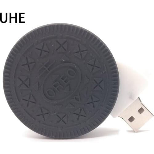 Cartoon oreo biscuits model usb2.0 flash drive memory stick personalized gift pen drive 64gb 32gb 16gb 8gb 4gb disk pendrive cle