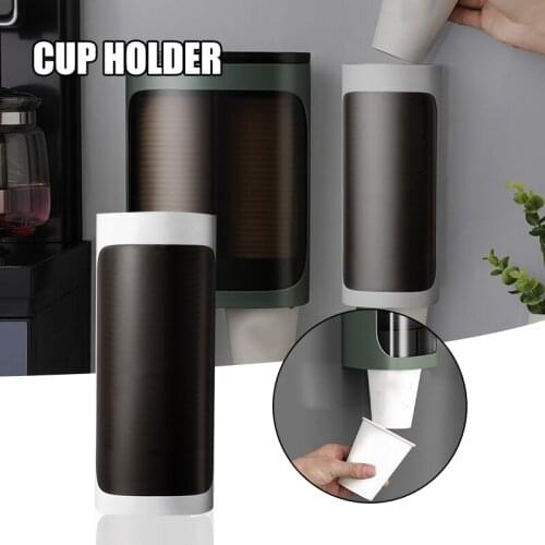 Wall Mounted Paper Cup Holder Dust Proof Oрганайзер Large Capacity Multifunction Durable Suitable For Living Room Master