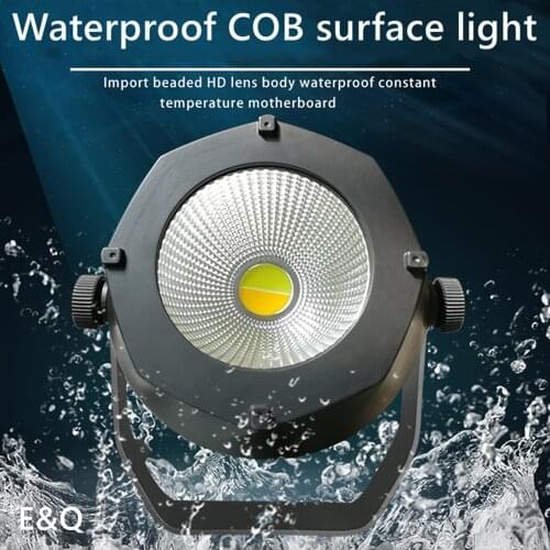 Stage lighting waterproof cob surface light bar light wedding outdoor performance led par light equipment fill light