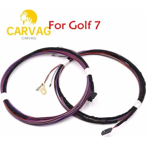Interior Monitoring Alarm Alarm Siren Speaker Horn Switch Harness cable Wire FOR VW Golf 7 MK7