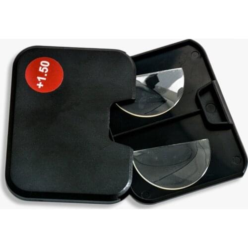 Silicone Stick-on Magnification Bifocal Reading Glasses Lenses Presbyopic Glasses Lens Reusable 1Pair/Diopter +1.25 1.5 1.75 2.5