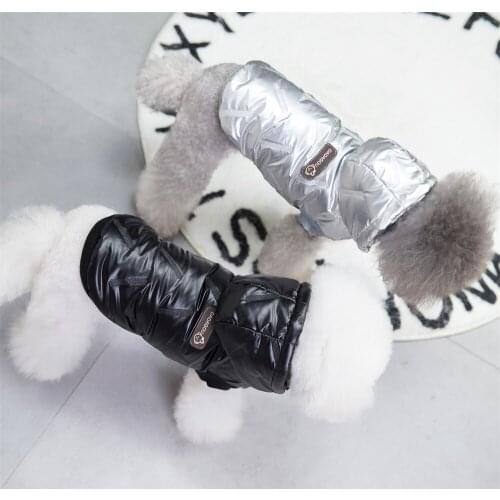 Cute Thickness Hooded Classic Pet Dogs Two Legs Cotton Winter Coat Warm Small Puppy Dogs Clothing