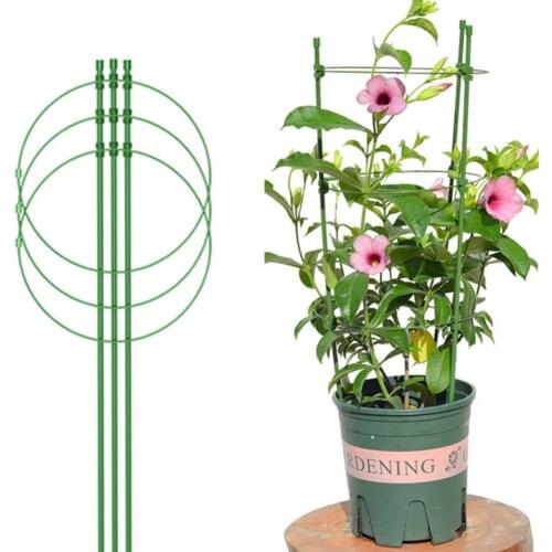 45/60/75/90cm Fiberglass Plants Climbing Frame Flower Stand Gardening Supplies