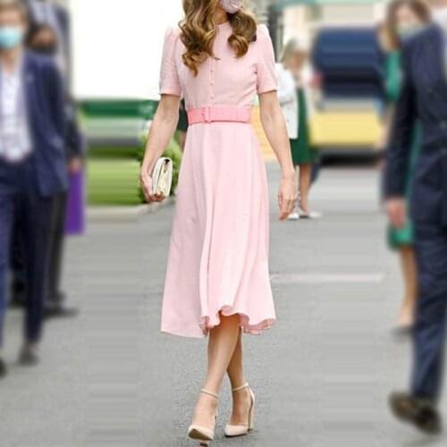 VERDEJULIAY Pink Summer Dresses