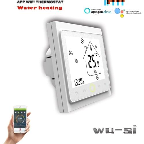 Underfloor heating WIFI thermostat with programming to work with Alexa Google home