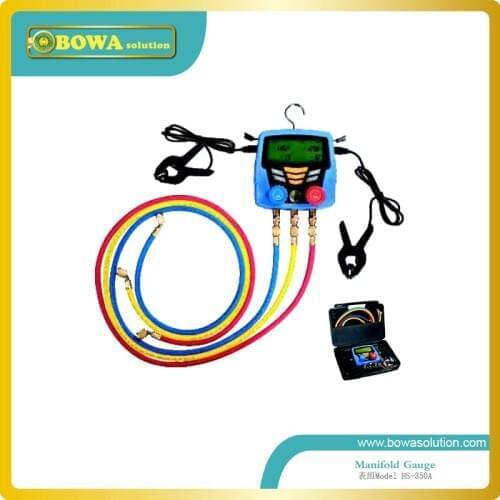 Wonderful Digital Refrigerant meters for various refrigerant with 60" charging hose